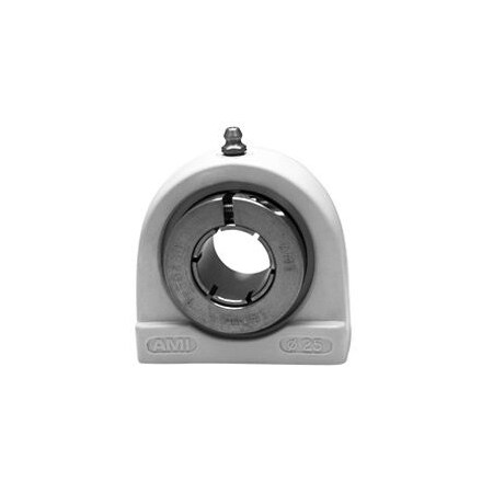Ami Bearings SINGLE ROW BALL BEARING, 1-7/16'' KANIGEN ACCU-LOC BLACK TAPPED BASE PILLOW BLOCK UETBL207-23MZ20B